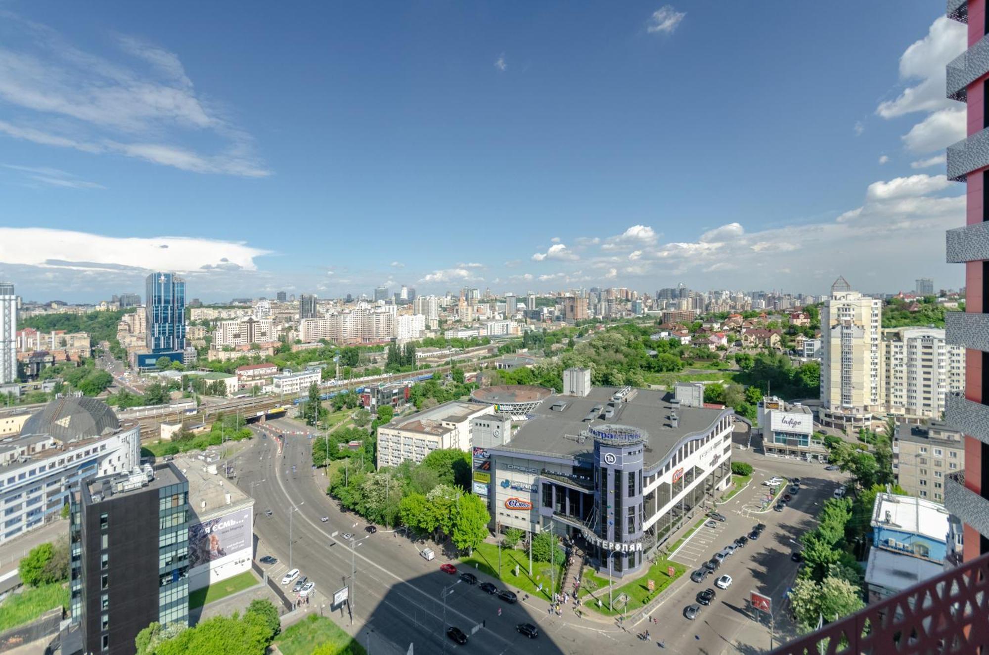 Petrovdom 234-241-86-96 In City View Apartments At Rc Kvartet,Near Central Railway Station Kyiv Exterior photo